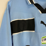 1998/00 LAZIO #9 L/S HOME SHIRT (M) PUMA