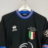 2001 SAMPDORIA MANCINI #10 'TESTIMONIAL MANCIO DAY' SHIRT (XXL) ERREA