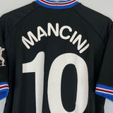 2001 SAMPDORIA MANCINI #10 'TESTIMONIAL MANCIO DAY' SHIRT (XXL) ERREA