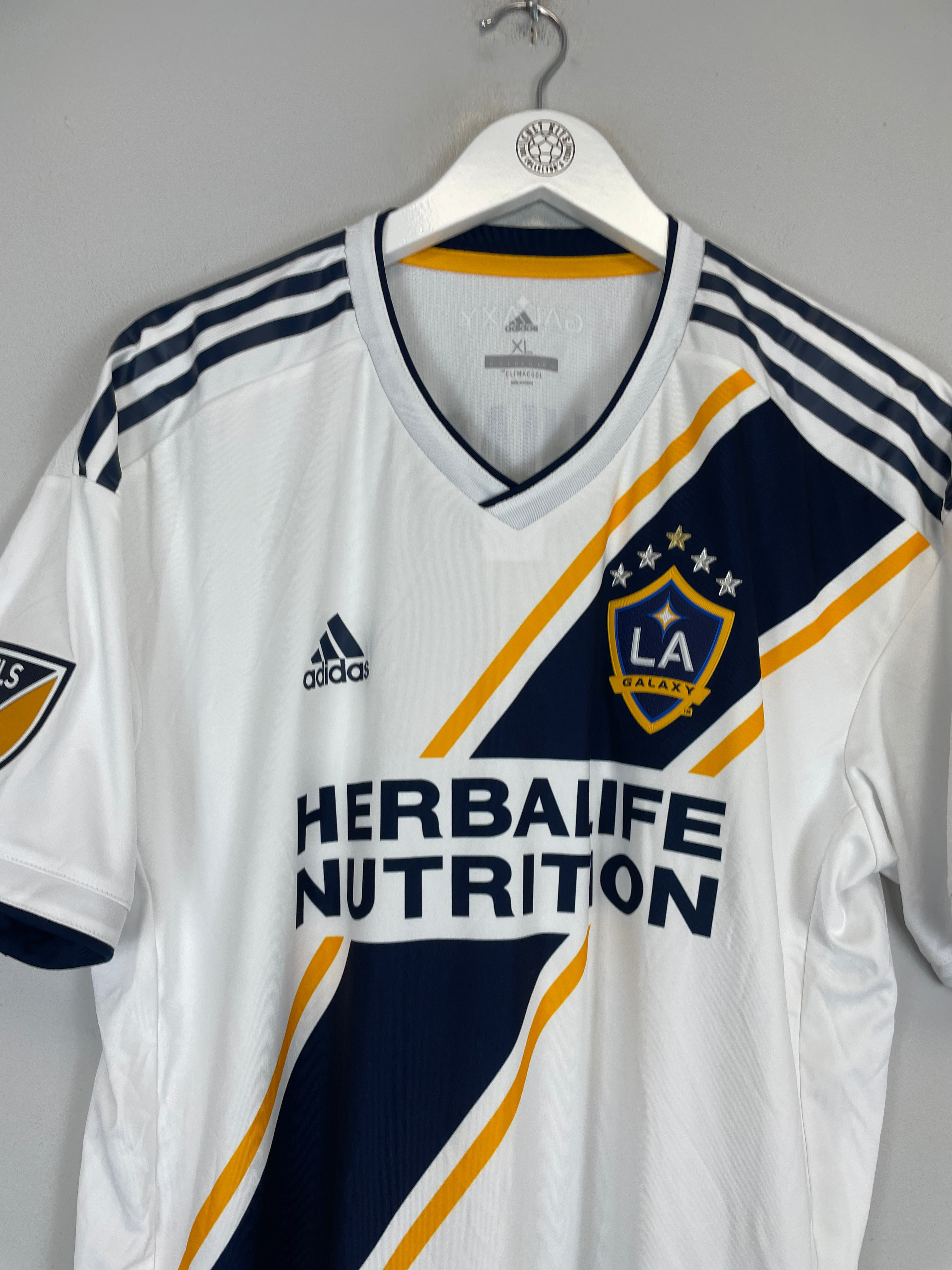 Shop 2018/20 LA GALAXY IBRAHIMOVIC #9 *AUTHENTIC* HOME SHIRT (XL) ADIDAS, classic football shirts, vintage football shirts & retro soccer jerseys at Cult Kits