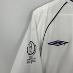 Shop 2001/03 ENGLAND SCHOLES #8 HOME SHIRT (S) UMBRO, classic football shirts, vintage football shirts & retro soccer jerseys at Cult Kits