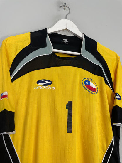 2007/08 CHILE BRAVO #1 GK SHIRT (XL) BROOKS