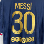 Shop 2021/22 PSG MESSI #30 *AUTHENTIC* HOME SHIRT (XL) JORDAN, classic football shirts, vintage football shirts & retro soccer jerseys at Cult Kits