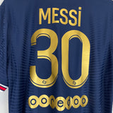 Shop 2021/22 PSG MESSI #30 *AUTHENTIC* HOME SHIRT (XL) JORDAN, classic football shirts, vintage football shirts & retro soccer jerseys at Cult Kits