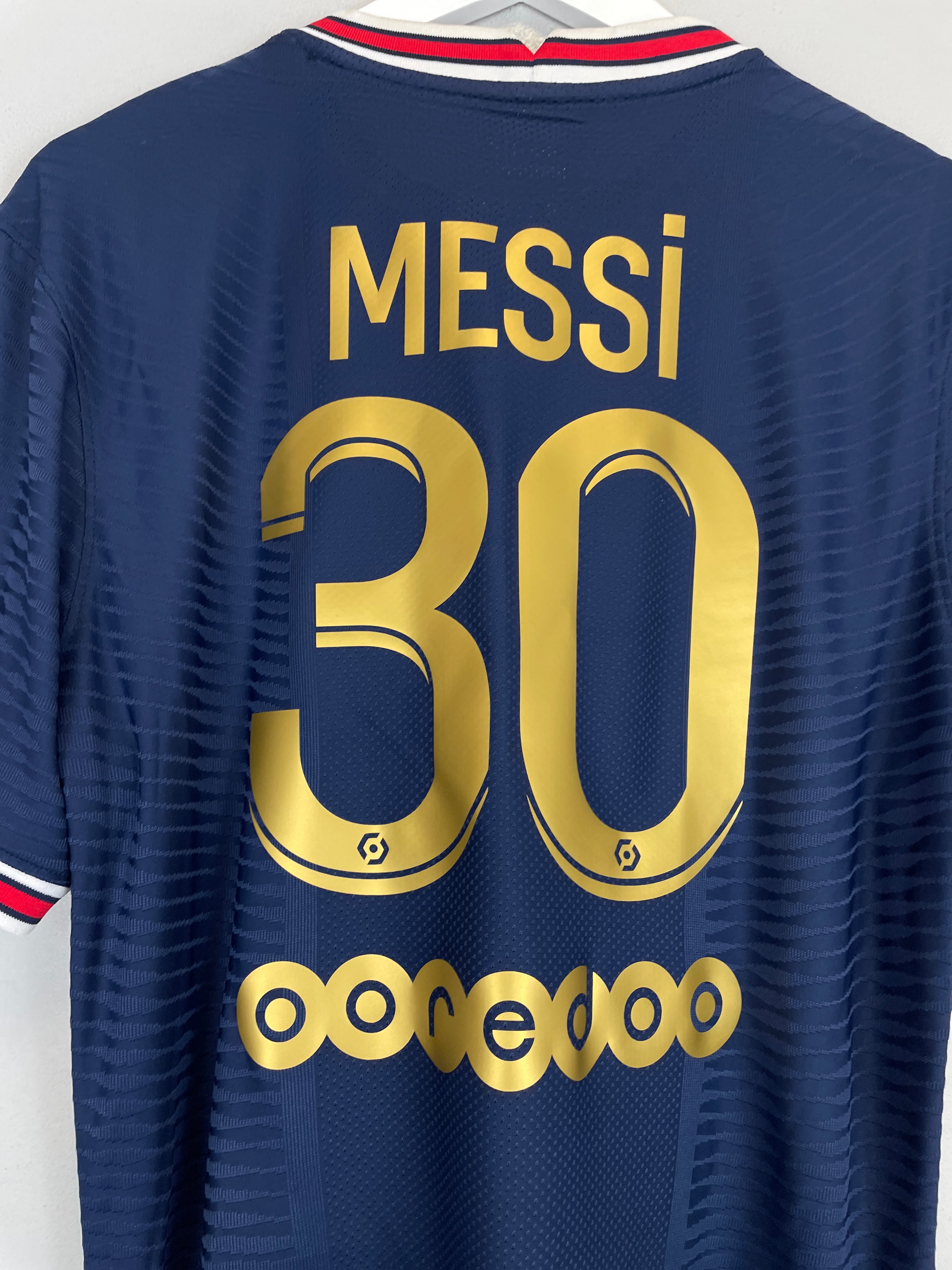 Shop 2021/22 PSG MESSI #30 *AUTHENTIC* HOME SHIRT (XL) JORDAN, classic football shirts, vintage football shirts & retro soccer jerseys at Cult Kits