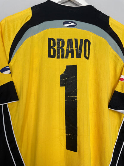 2007/08 CHILE BRAVO #1 GK SHIRT (XL) BROOKS