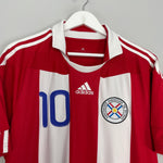 Shop 2010/11 PARAGUAY S.CABANAS #10 HOME SHIRT (L) ADIDAS, classic football shirts, vintage football shirts & retro soccer jerseys at Cult Kits