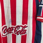 Shop 1999/00 CHIVAS GUADALAJARA HOME SHIRT (L) ATLETICA, classic football shirts, vintage football shirts & retro soccer jerseys at Cult Kits