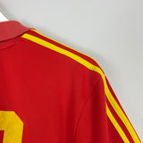 Shop 1982 SPAIN #10 *ADIDAS ORIGINALS* HOME SHIRT (XL), classic football shirts, vintage football shirts & retro soccer jerseys at Cult Kits