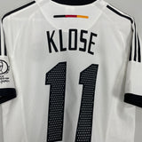 Shop 2002/04 GERMANY KLOSE #11 HOME SHIRT (S) ADIDAS, classic football shirts, vintage football shirts & retro soccer jerseys at Cult Kits