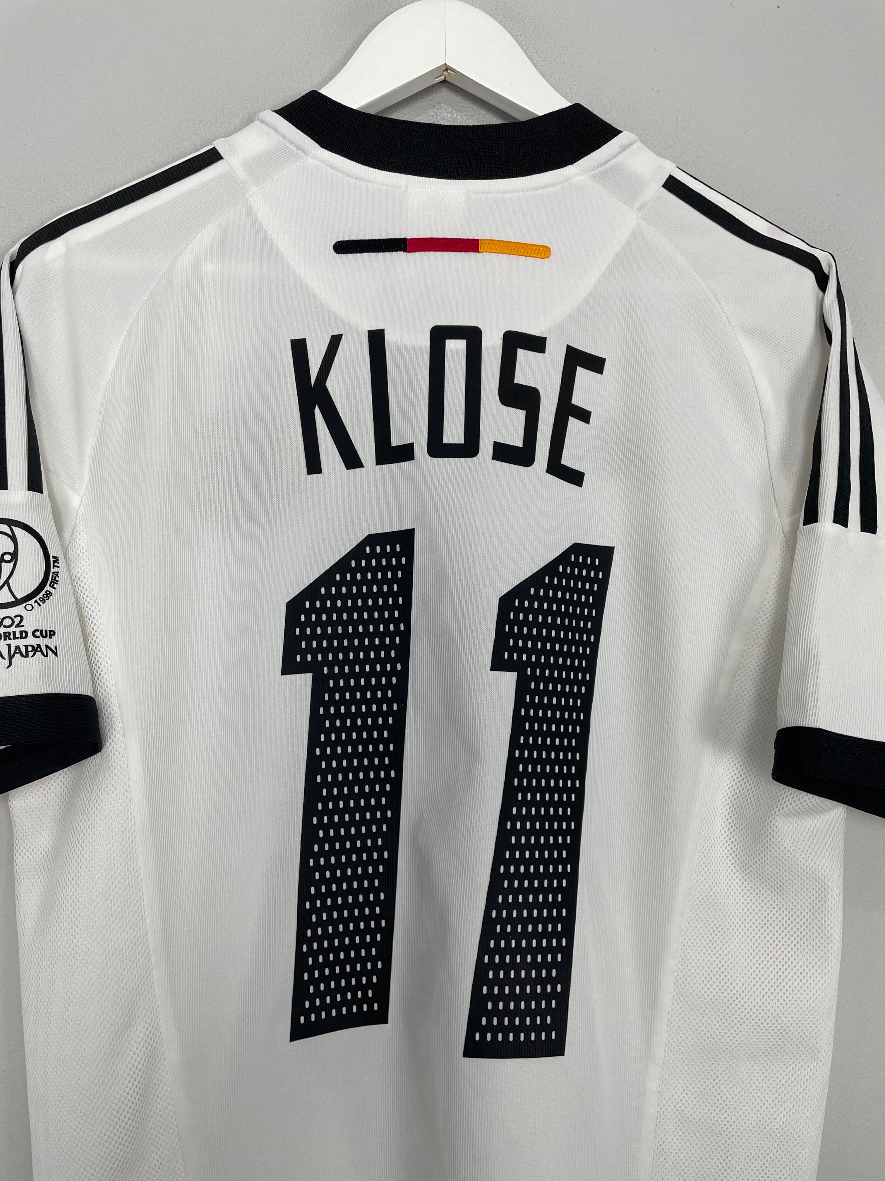 Shop 2002/04 GERMANY KLOSE #11 HOME SHIRT (S) ADIDAS, classic football shirts, vintage football shirts & retro soccer jerseys at Cult Kits