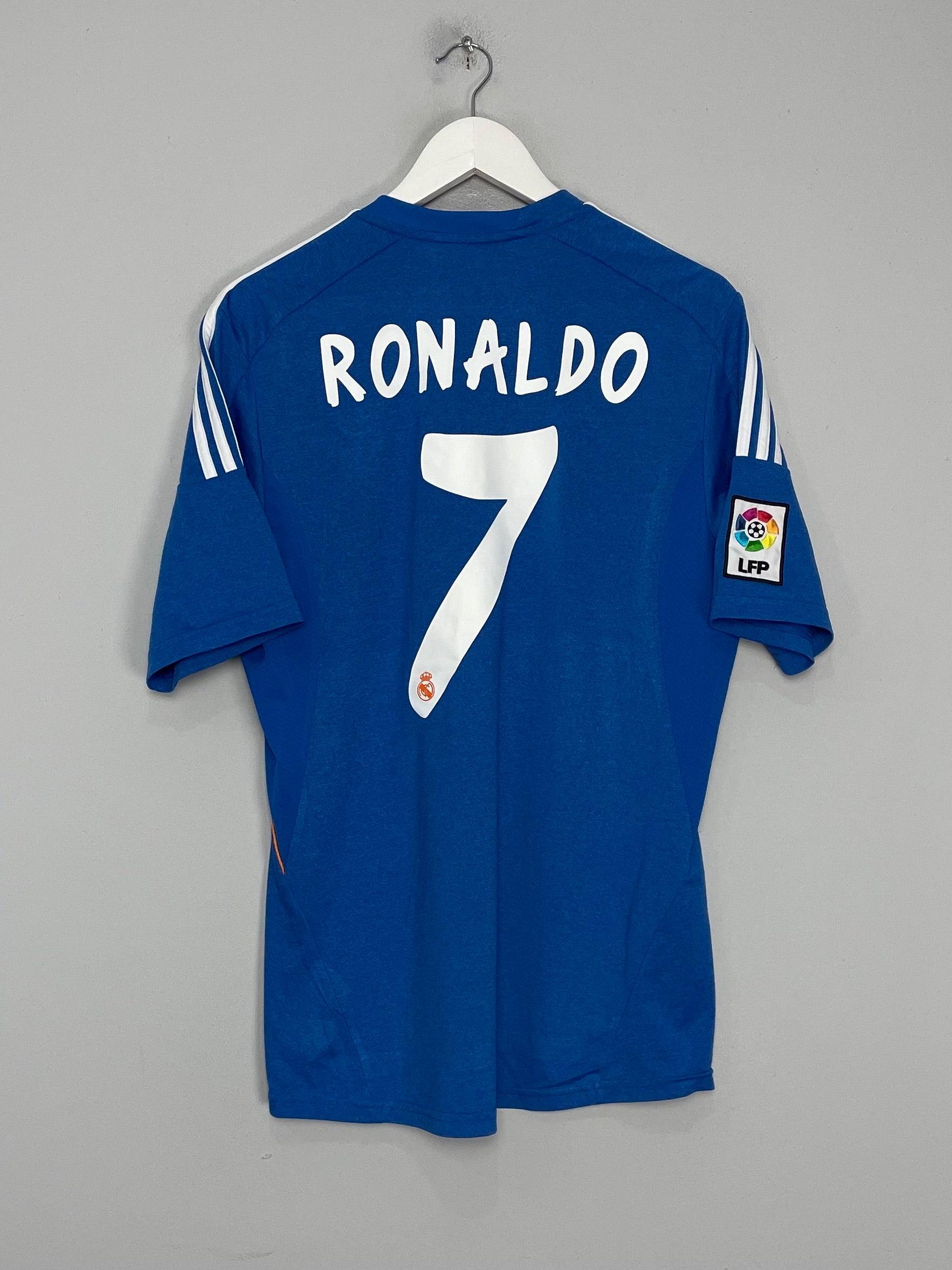 Shop 2013/14 REAL MADRID RONALDO #7 AWAY SHIRT (M) ADIDAS, classic football shirts, vintage football shirts & retro soccer jerseys at Cult Kits