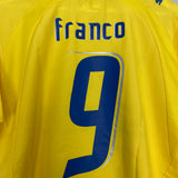 2005/06 VILLARREAL FRANCO #9 HOME SHIRT (L) PUMA