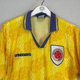 1994/95 COLOMBIA HOME SHIRT (XL) UMBRO