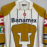 2003/04 UNAM PUMAS HOME SHIRT (L) LOTTO