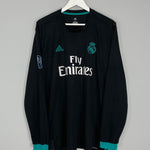 Shop 2017/18 REAL MADRID RONALDO #7 L/S AWAY SHIRT (XXL) ADIDAS, classic football shirts, vintage football shirts & retro soccer jerseys at Cult Kits