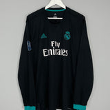 Shop 2017/18 REAL MADRID RONALDO #7 L/S AWAY SHIRT (XXL) ADIDAS, classic football shirts, vintage football shirts & retro soccer jerseys at Cult Kits