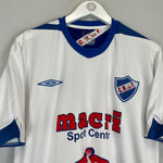 Shop 2007/08 CLUB NACIONAL #20 HOME SHIRT (XL) UMBRO, classic football shirts, vintage football shirts & retro soccer jerseys at Cult Kits