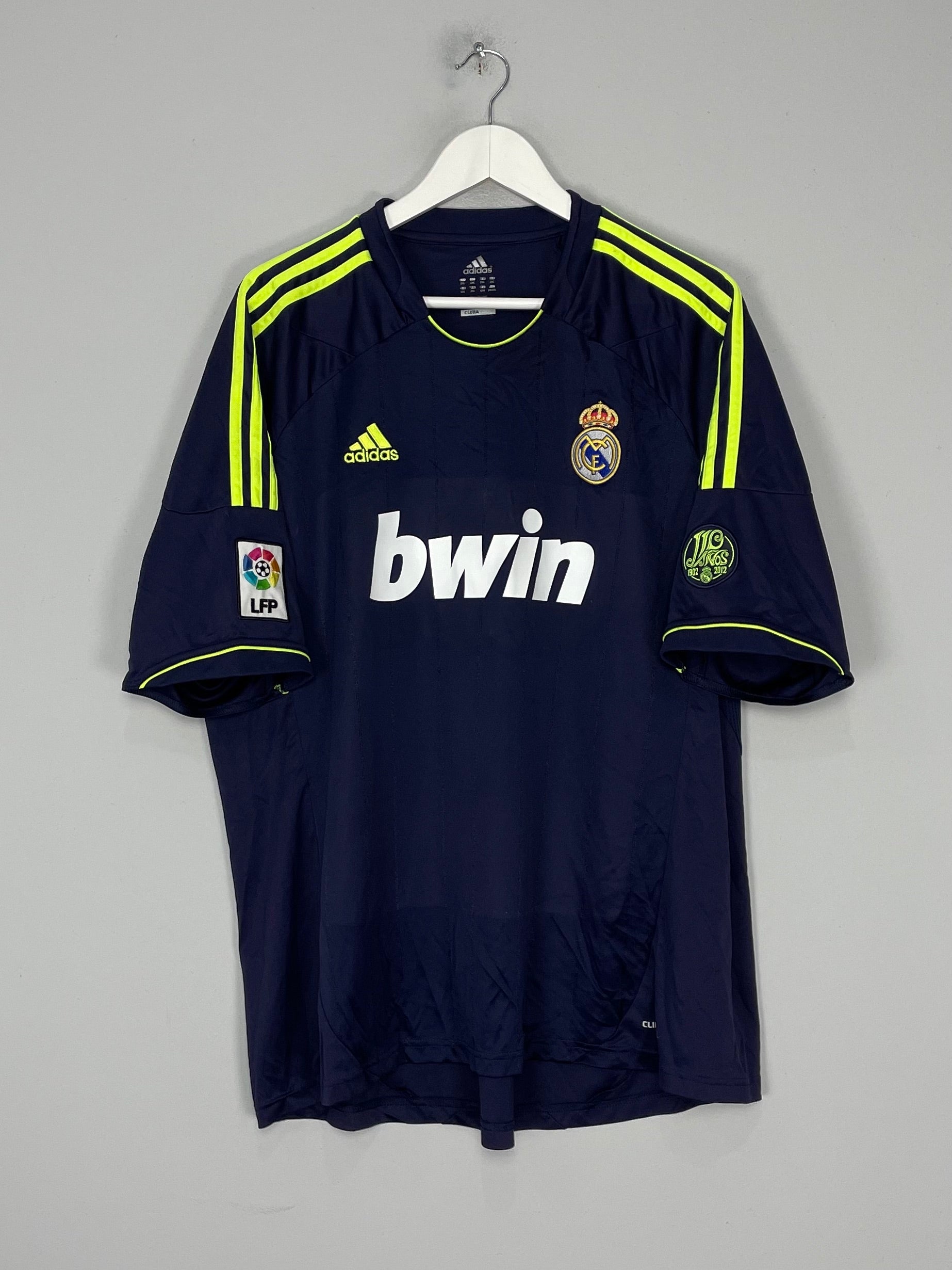 Shop 2012/13 REAL MADRID RONALDO #7 AWAY SHIRT (XXL) ADIDAS, classic football shirts, vintage football shirts & retro soccer jerseys at Cult Kits