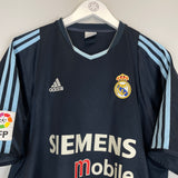 2003/04 REAL MADRID RAUL #7 AWAY SHIRT (L) ADIDAS