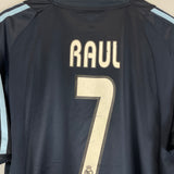 2003/04 REAL MADRID RAUL #7 AWAY SHIRT (L) ADIDAS