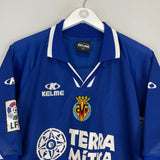 2002/03 VILLARREAL #3 AWAY SHIRT (XL) KELME