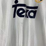 Shop 1998/00 REAL MADRID CARLOS #3 HOME SHIRT (S) ADIDAS, classic football shirts, vintage football shirts & retro soccer jerseys at Cult Kits