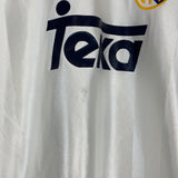 Shop 1998/00 REAL MADRID CARLOS #3 HOME SHIRT (S) ADIDAS, classic football shirts, vintage football shirts & retro soccer jerseys at Cult Kits