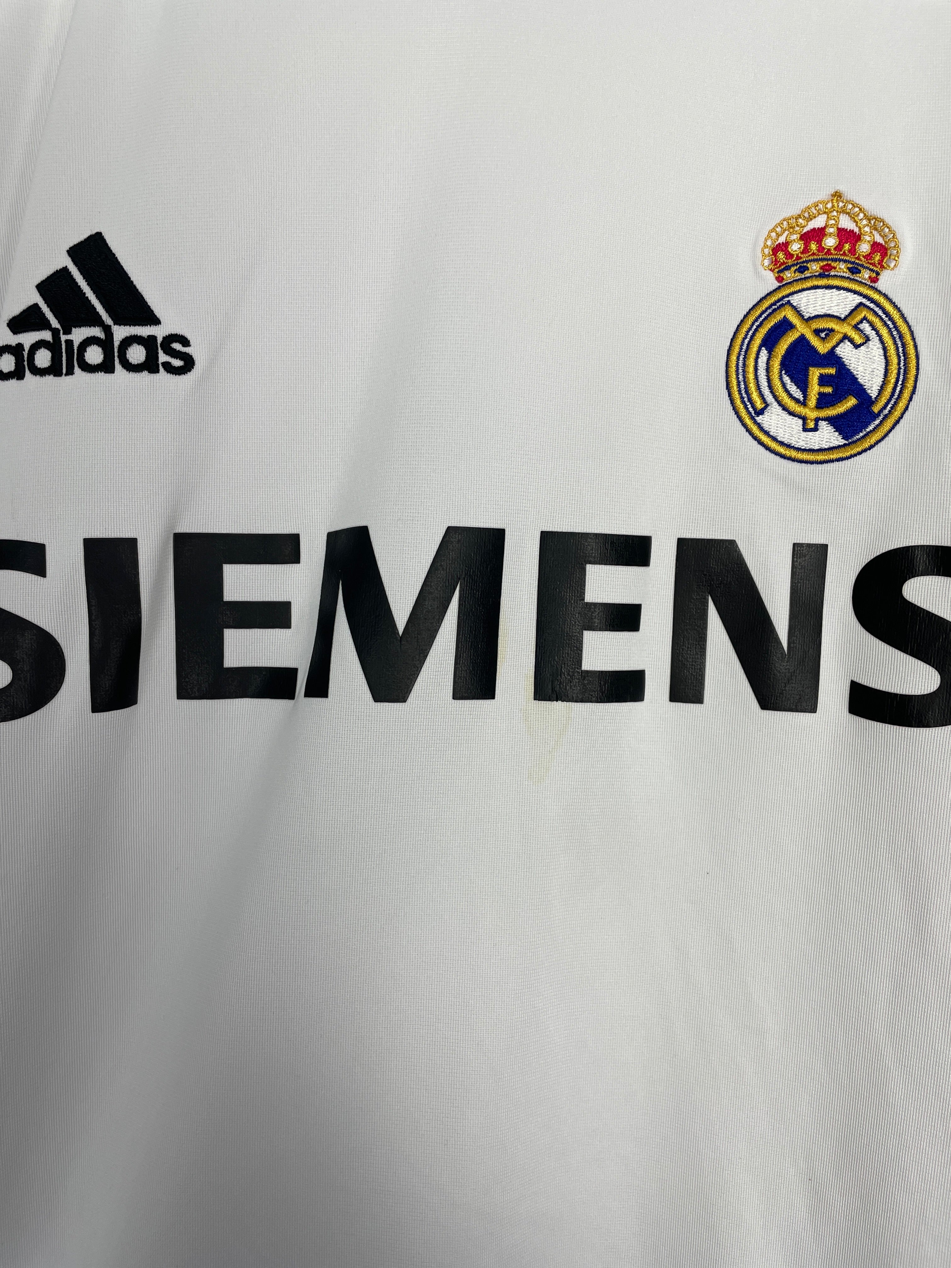 Shop 2005/06 REAL MADRID RAUL #7 HOME SHIRT (L) ADIDAS, classic football shirts, vintage football shirts & retro soccer jerseys at Cult Kits