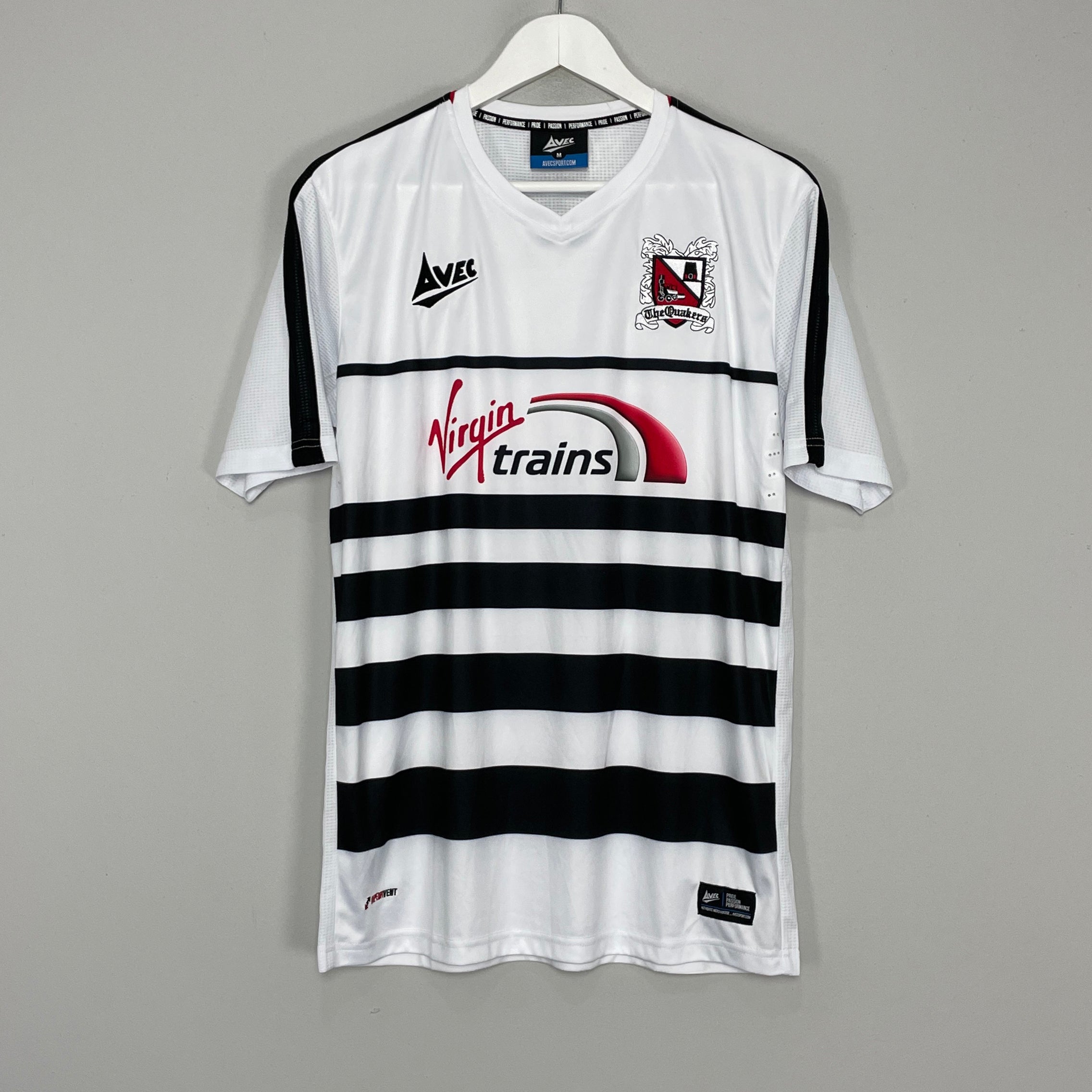 Shop 2017/18 DARLINGTON HOME SHIRT (M) AVEC, classic football shirts, vintage football shirts & retro soccer jerseys at Cult Kits