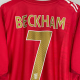 2006/08 ENGLAND BECKHAM #7 AWAY SHIRT (XL) UMBRO