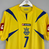 2006/08 UKRAINE SHEVCHENKO #7 HOME SHIRT (XL) LOTTO