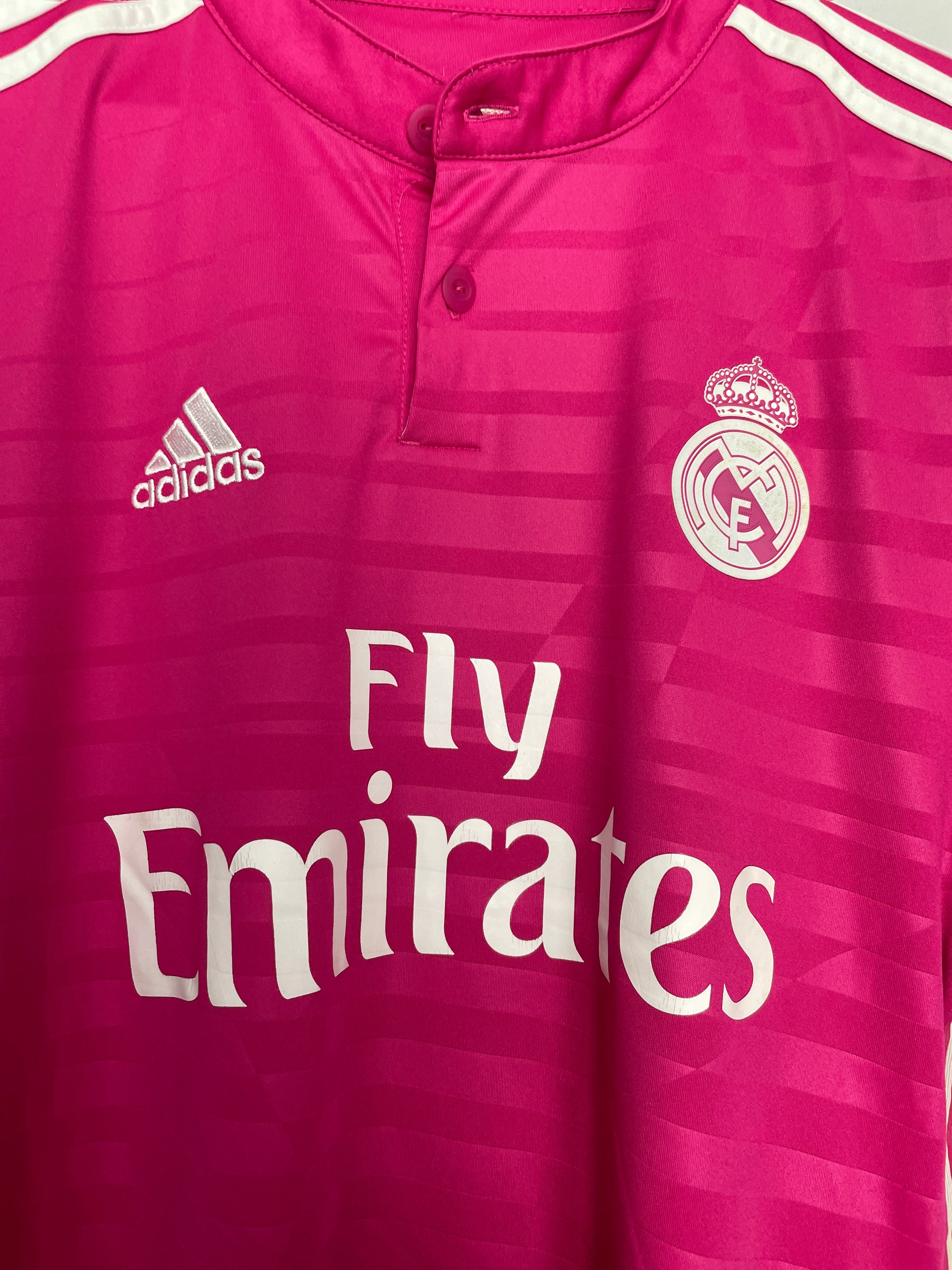 Shop 2014/15 REAL MADRID BENZEMA #9 AWAY SHIRT (S) ADIDAS, classic football shirts, vintage football shirts & retro soccer jerseys at Cult Kits