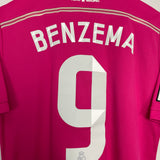 Shop 2014/15 REAL MADRID BENZEMA #9 AWAY SHIRT (S) ADIDAS, classic football shirts, vintage football shirts & retro soccer jerseys at Cult Kits