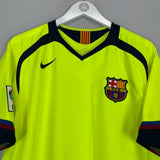 2005/06 BARCELONA RONALDINHO #10 AWAY SHIRT (L) NIKE