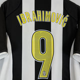 2004/05 JUVENTUS IBRAHIMOVIC #9 HOME SHIRT (M) NIKE