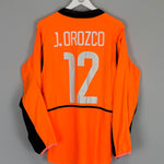 Shop 2003 MEXICO OROZCO #12 GK SHIRT (M) NIKE, classic football shirts, vintage football shirts & retro soccer jerseys at Cult Kits