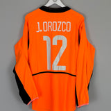 Shop 2003 MEXICO OROZCO #12 GK SHIRT (M) NIKE, classic football shirts, vintage football shirts & retro soccer jerseys at Cult Kits