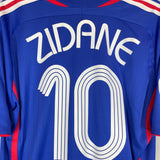 2006/07 FRANCE ZIDANE #10 HOME SHIRT (XL) ADIDAS