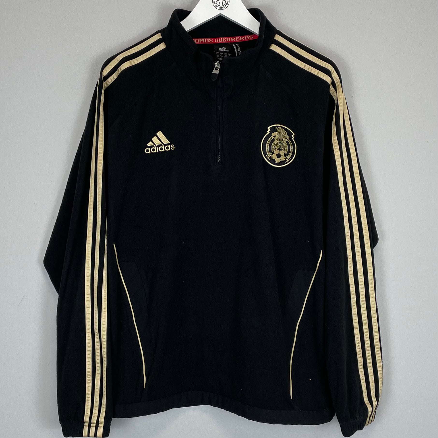 Shop 2010 MEXICO 1/4 ZIP (L) ADIDAS, classic football shirts, vintage football shirts & retro soccer jerseys at Cult Kits