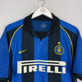 2001/02 INTER MILAN RONALDO #9 HOME SHIRT (L) NIKE
