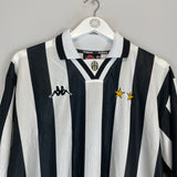 1995/97 JUVENTUS L/S 'EUROPEAN / SOUTH AMERICAN CUP' HOME SHIRT (XL) KAPPA