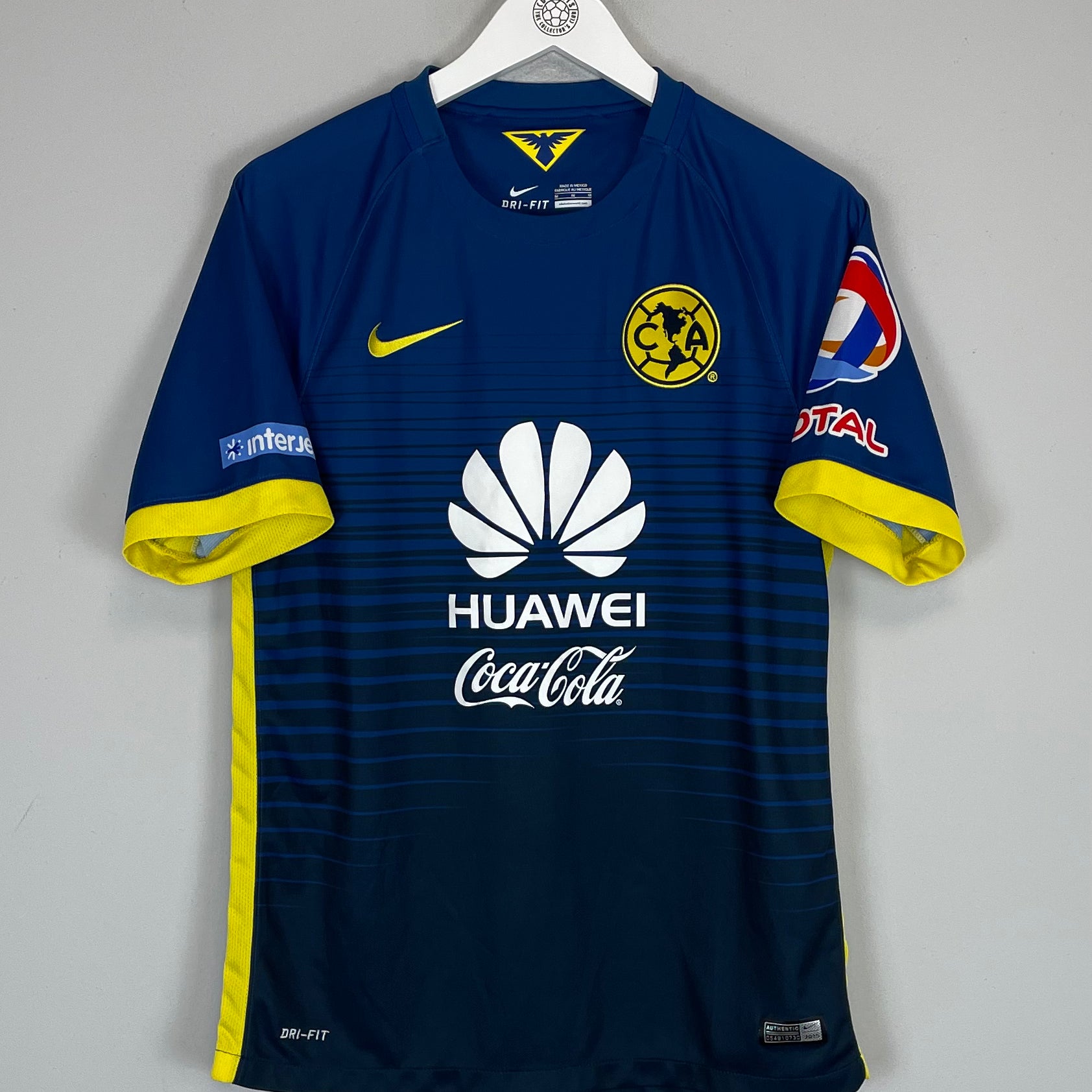 Shop 2015/16 CLUB AMERICA #350 AWAY SHIRT (M) NIKE, classic football shirts, vintage football shirts & retro soccer jerseys at Cult Kits