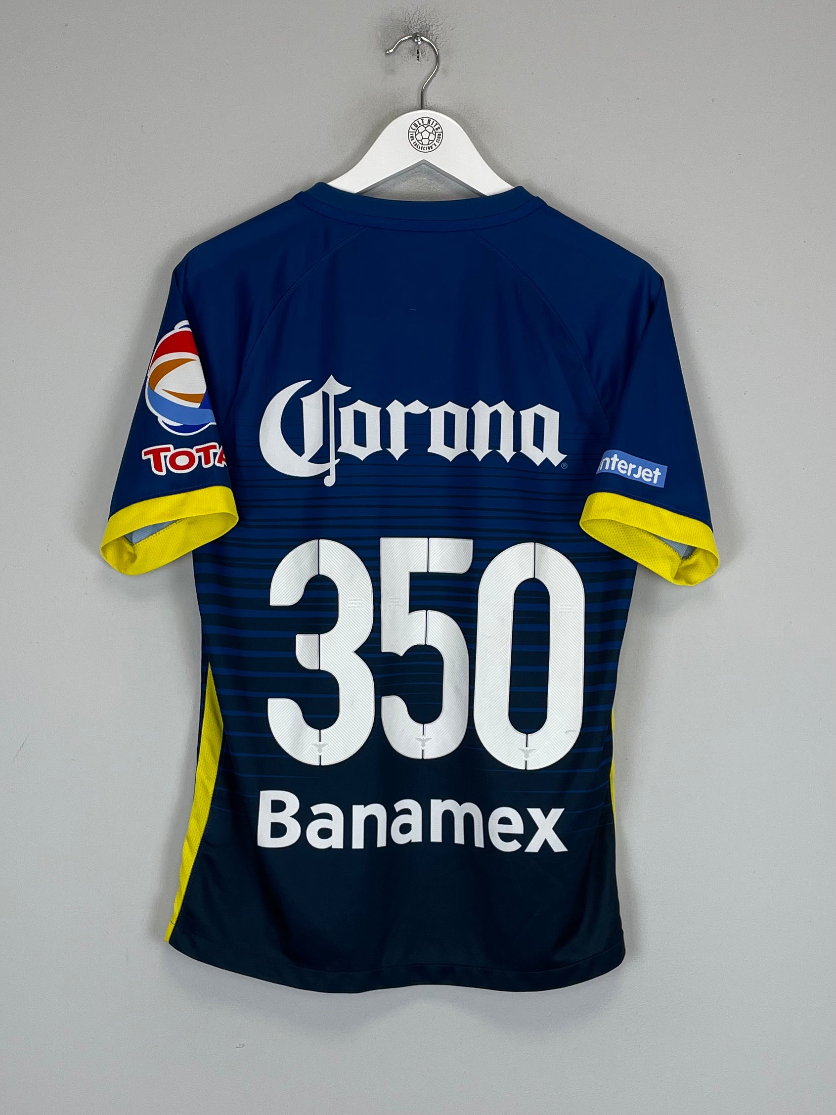 Shop 2015/16 CLUB AMERICA #350 AWAY SHIRT (M) NIKE, classic football shirts, vintage football shirts & retro soccer jerseys at Cult Kits
