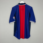 Shop 2000/01 PSG HOME SHIRT (M) NIKE, classic football shirts, vintage football shirts & retro soccer jerseys at Cult Kits