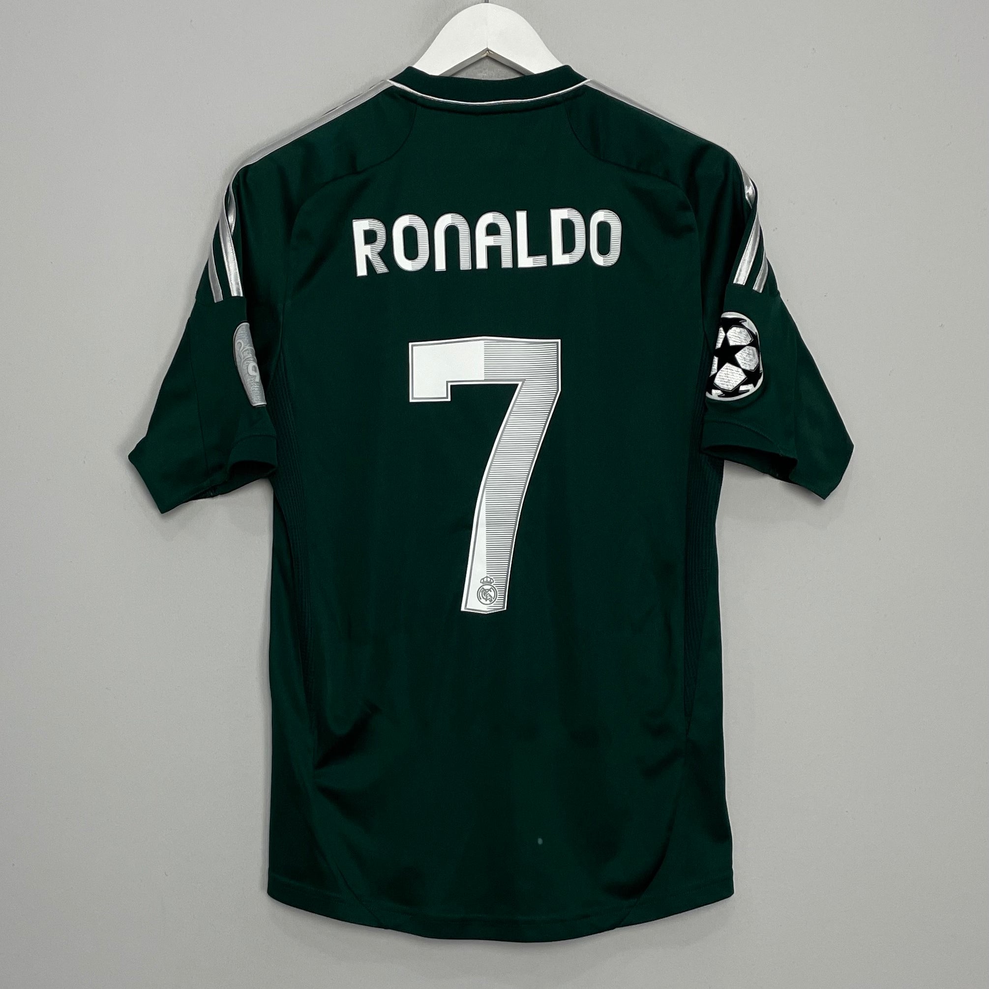 Shop 2012/13 REAL MADRID RONALDO #7 C/L THIRD SHIRT (S) ADIDAS, classic football shirts, vintage football shirts & retro soccer jerseys at Cult Kits