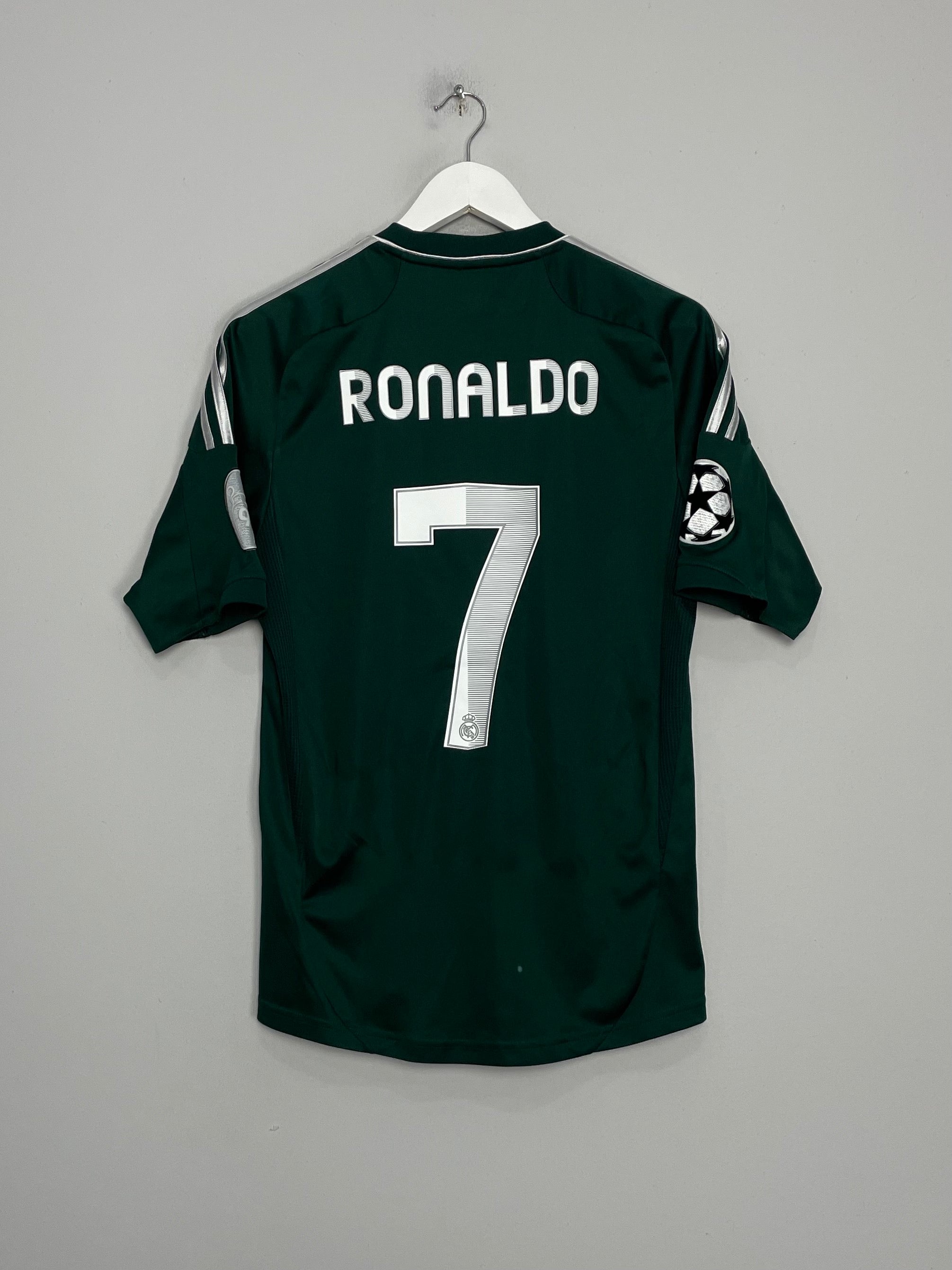 Shop 2012/13 REAL MADRID RONALDO #7 C/L THIRD SHIRT (S) ADIDAS, classic football shirts, vintage football shirts & retro soccer jerseys at Cult Kits