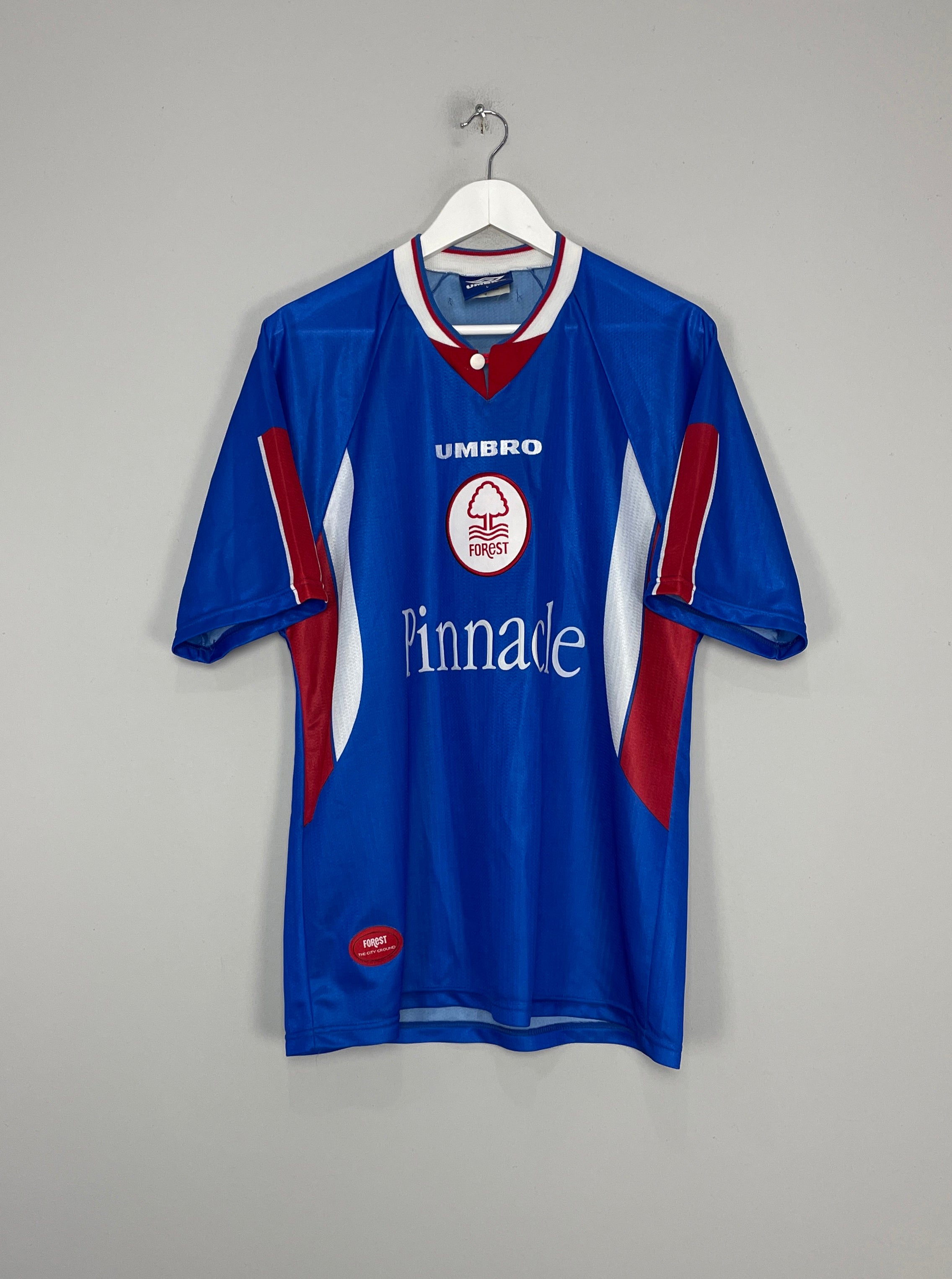 Shop 1998/99 NOTTINGHAM FOREST THIRD SHIRT (L) UMBRO, classic football shirts, vintage football shirts & retro soccer jerseys at Cult Kits