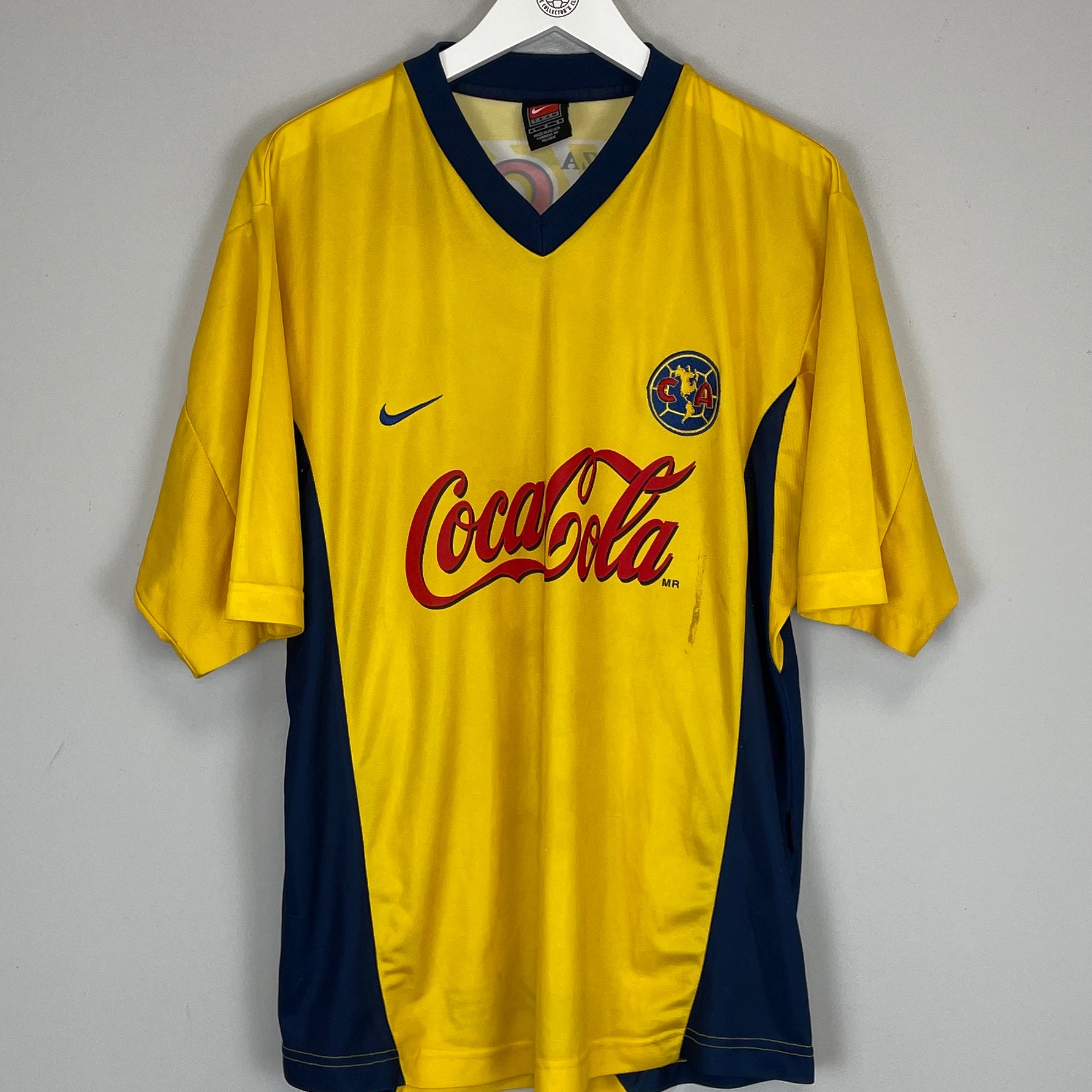 Shop 2000/01 CLUB AMERICA HOME SHIRT (L) NIKE, classic football shirts, vintage football shirts & retro soccer jerseys at Cult Kits