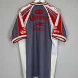 Shop 2000/01 DEPORTIVO TOLUCA TRAINING SHIRT (XL) ATLETICA, classic football shirts, vintage football shirts & retro soccer jerseys at Cult Kits